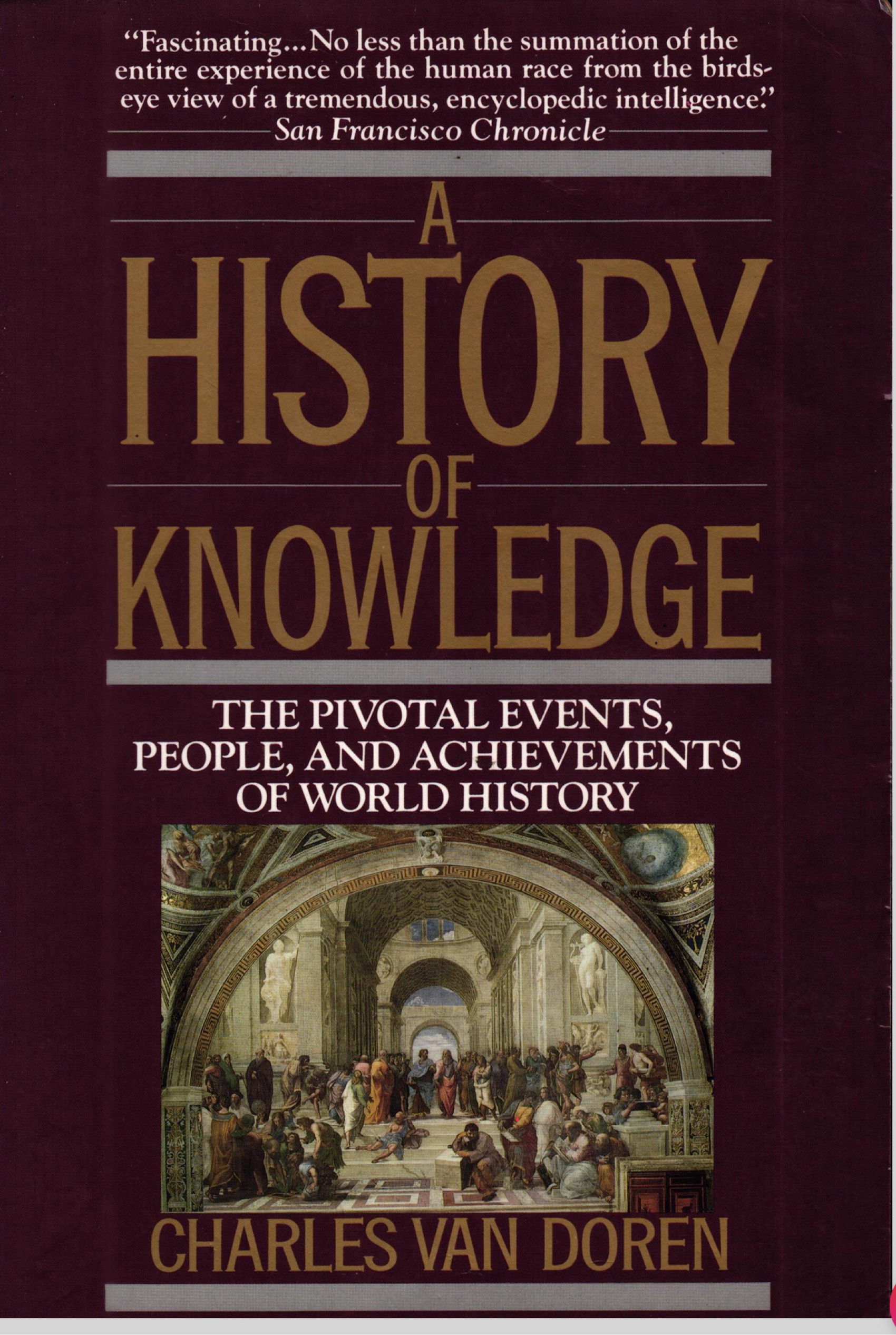 A HISTORY OF KNOWLEDGE