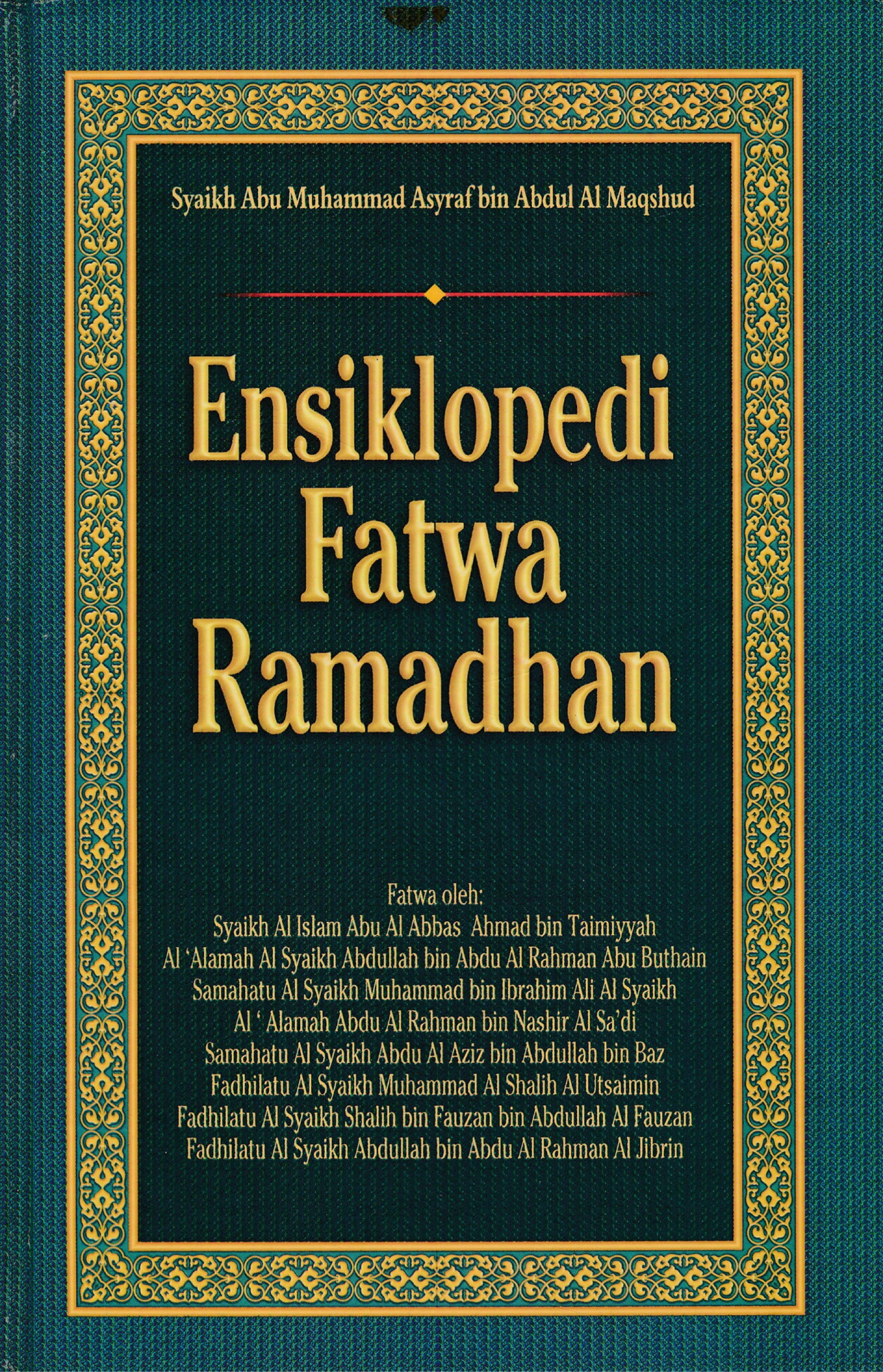 ENSIKLOPEDI FATWA RAMADHAN